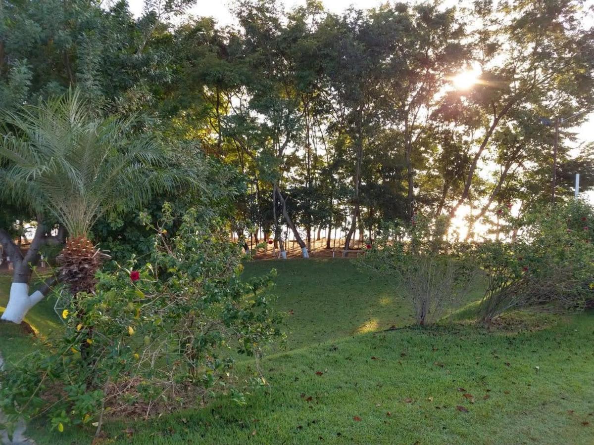 Enseada Nautico Apart Flat I Vista Para O Lago Corumba Caldas Novas Eksteriør bilde